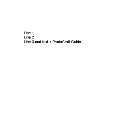 Patchy 另存文字层后回读导出的图片,包含追加的 PhotoCraft Guide 文字